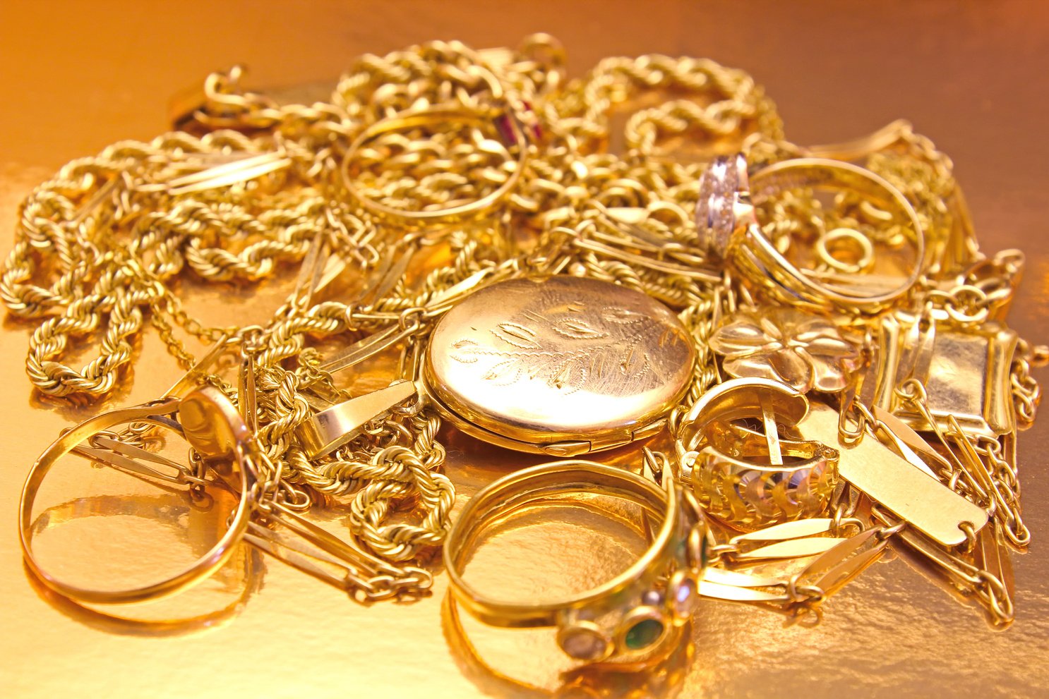 Gold jewelry